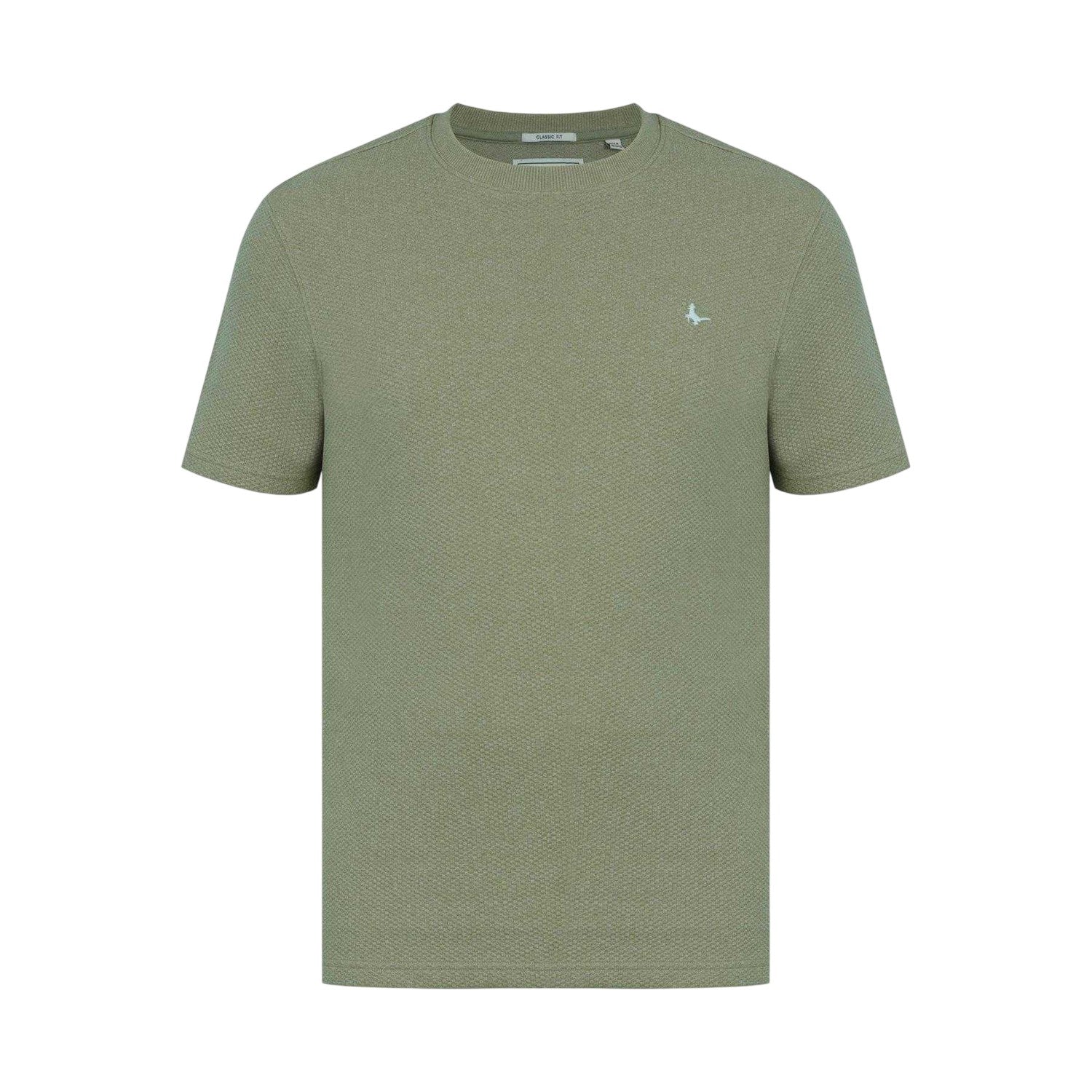 Sage Green - Front - Jack Wills Mens Sandleford Bubble T-Shirt