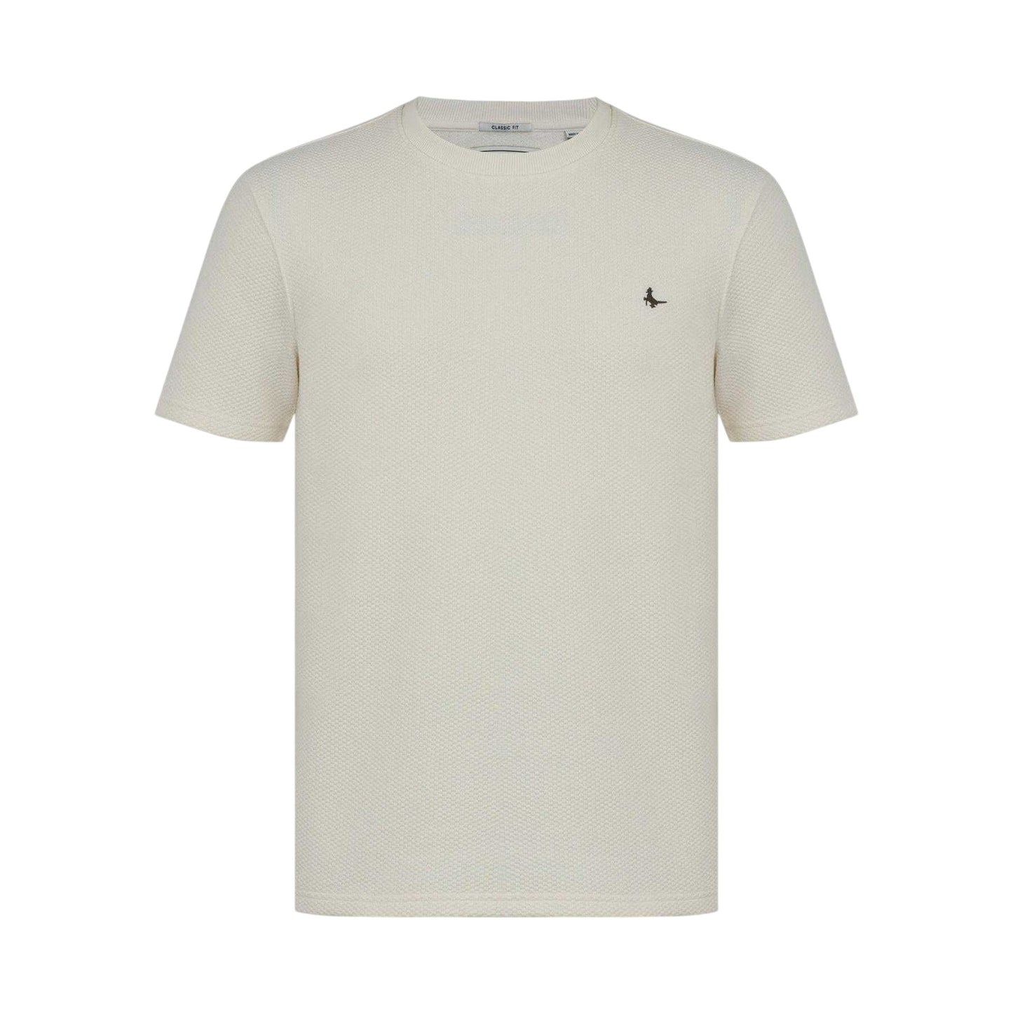 Beige - Front - Jack Wills Mens Sandleford Bubble T-Shirt