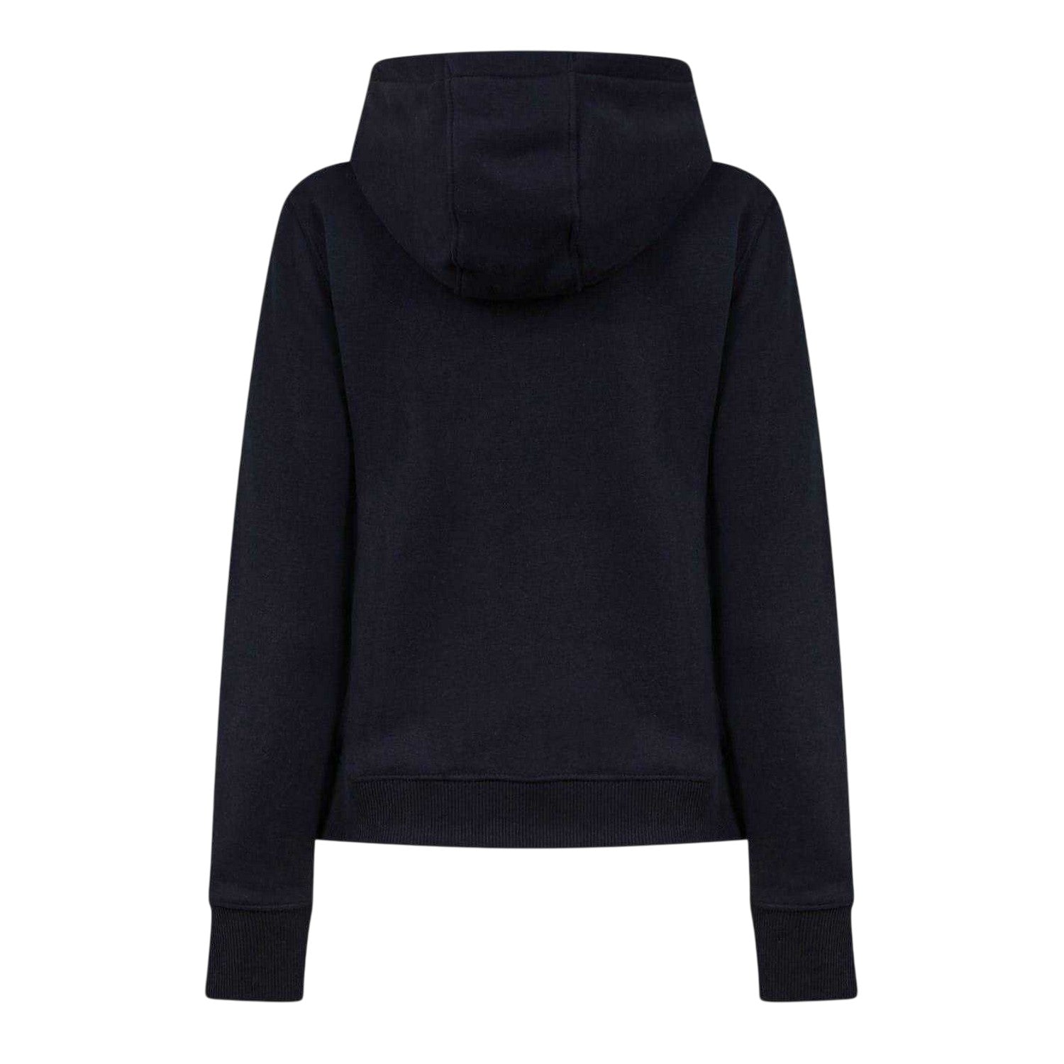 Navy - Back - SoulCal Womens-Ladies Wave Logo Hoodie