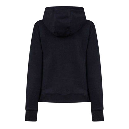 Navy - Back - SoulCal Womens-Ladies Wave Logo Hoodie