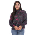 Black - Front - Ted Baker Womens-Ladies Heiydii High-Neck Blouse