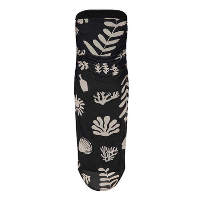 Coral - Back - Edited Womens-Ladies Wilia Coastal Midi Dress