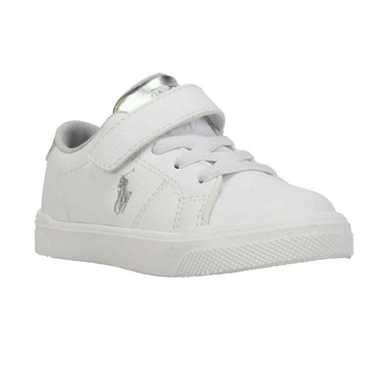 White - Front - Ralph Lauren Childrens-Kids Sutton Ps Flat Trainers
