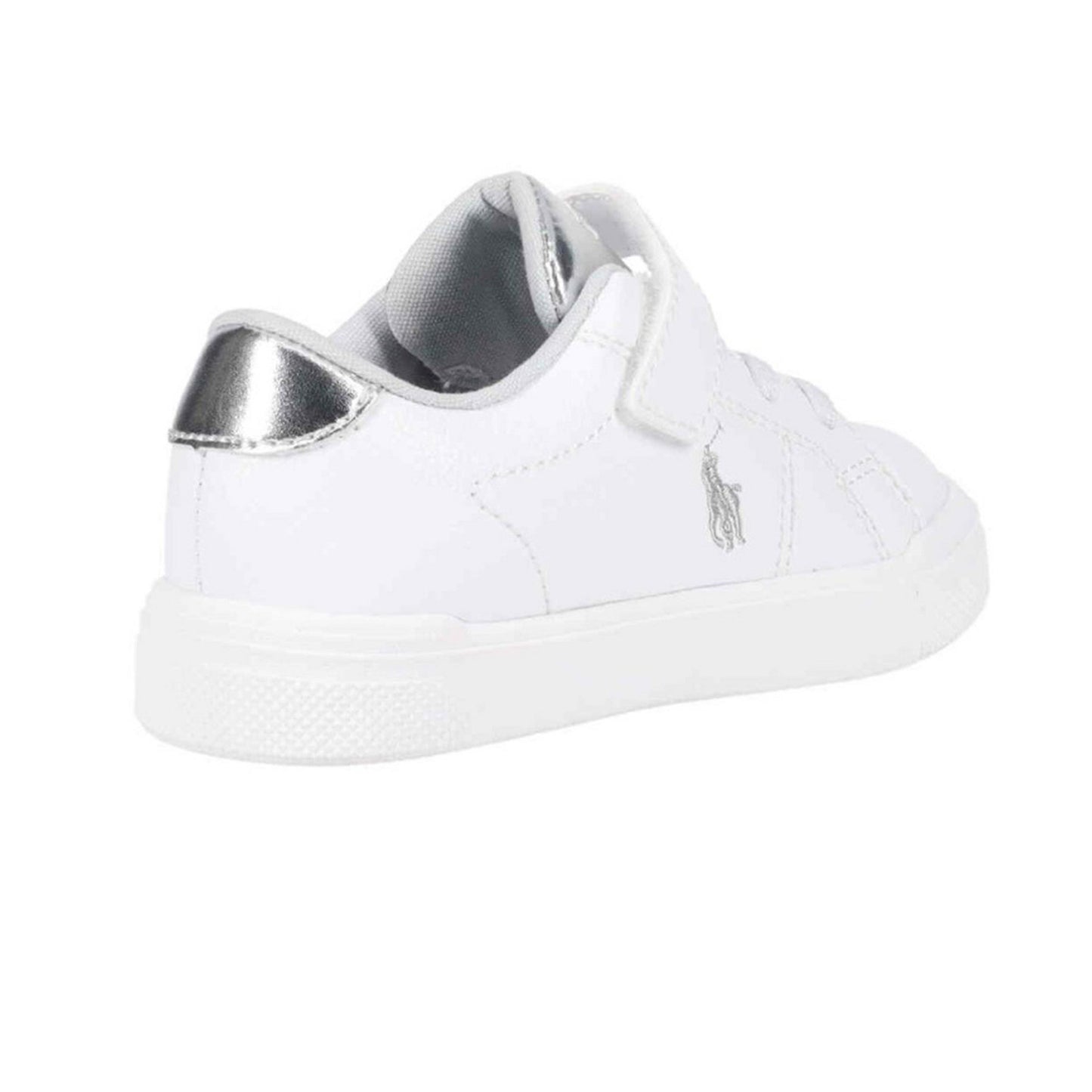 White - Back - Ralph Lauren Childrens-Kids Sutton Ps Flat Trainers