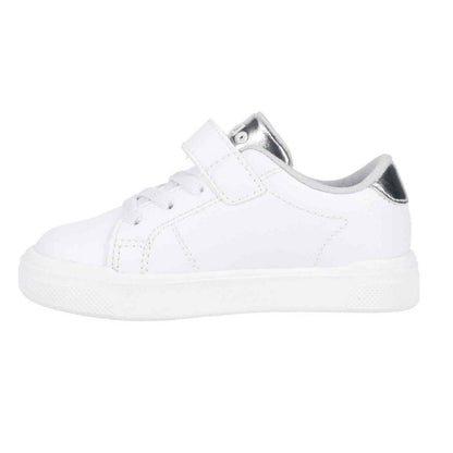White - Side - Ralph Lauren Childrens-Kids Sutton Ps Flat Trainers