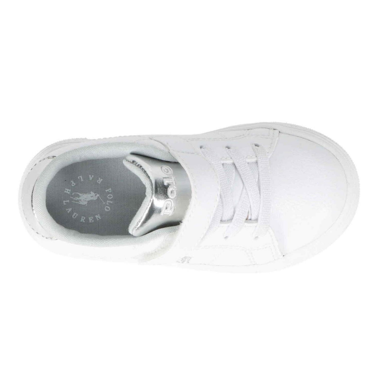 White - Lifestyle - Ralph Lauren Childrens-Kids Sutton Ps Flat Trainers
