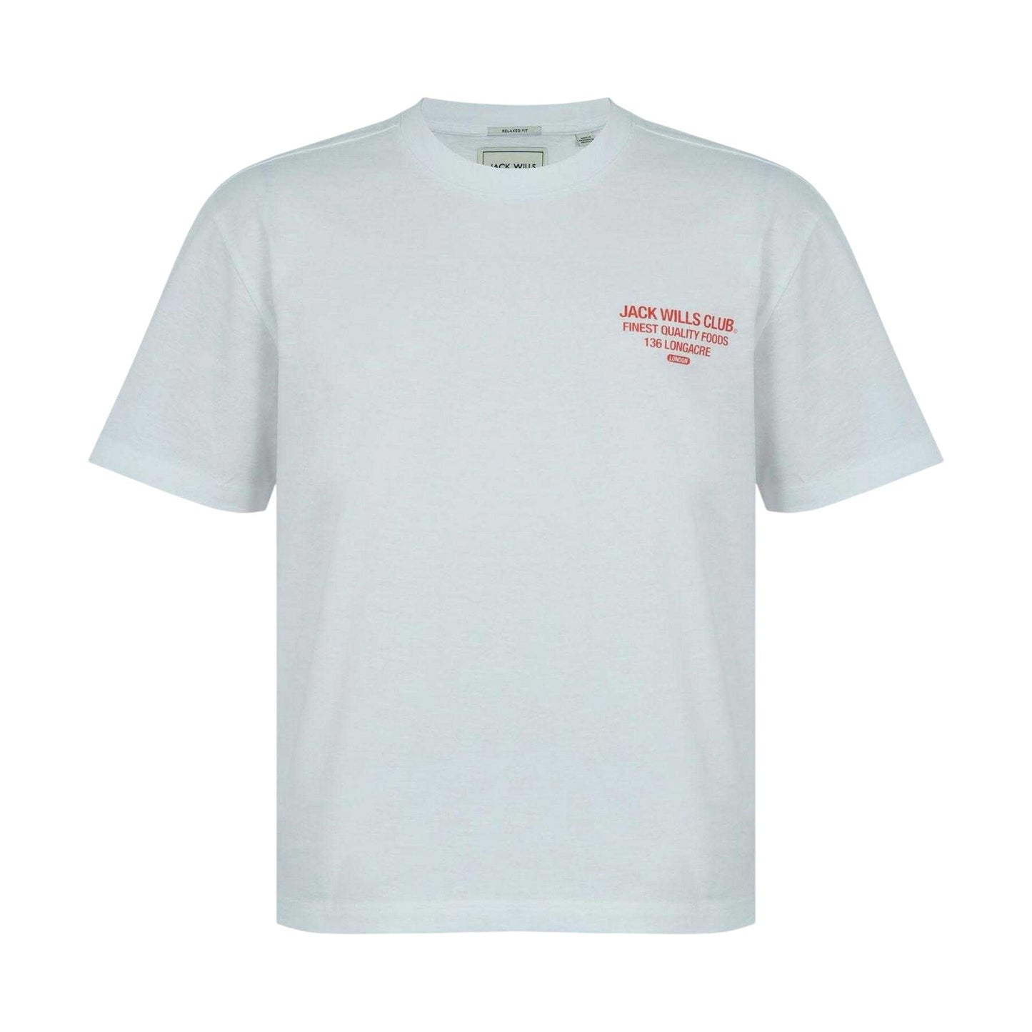 Blue - Front - Jack Wills Mens Oyster Oversized T-Shirt