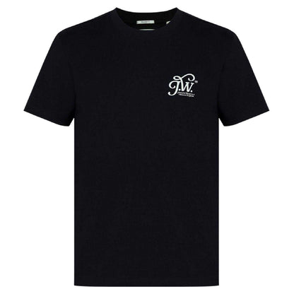 Black - Front - Jack Wills Mens Script Oversized T-Shirt
