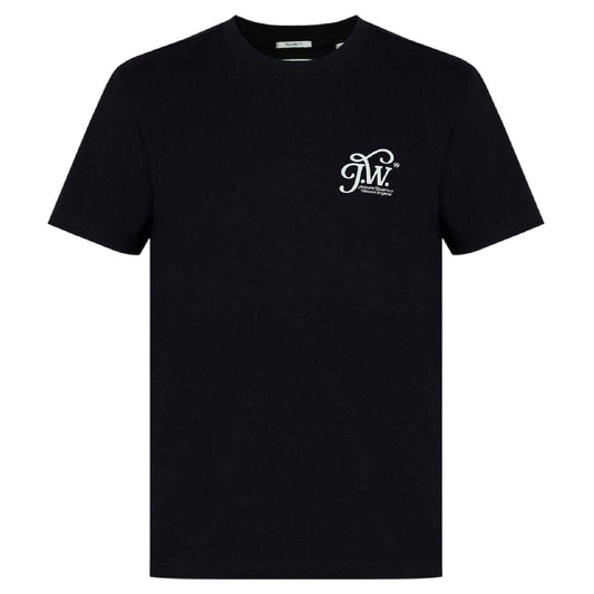 Black - Front - Jack Wills Mens Script Oversized T-Shirt