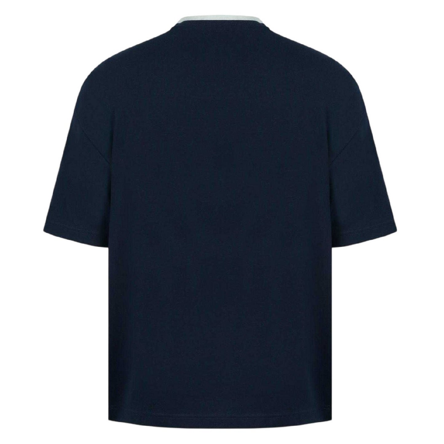 Navy - Back - Jack Wills Mens V Neck T-Shirt
