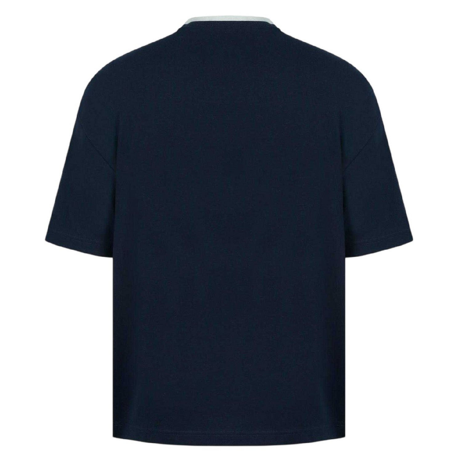 Navy - Back - Jack Wills Mens V Neck T-Shirt