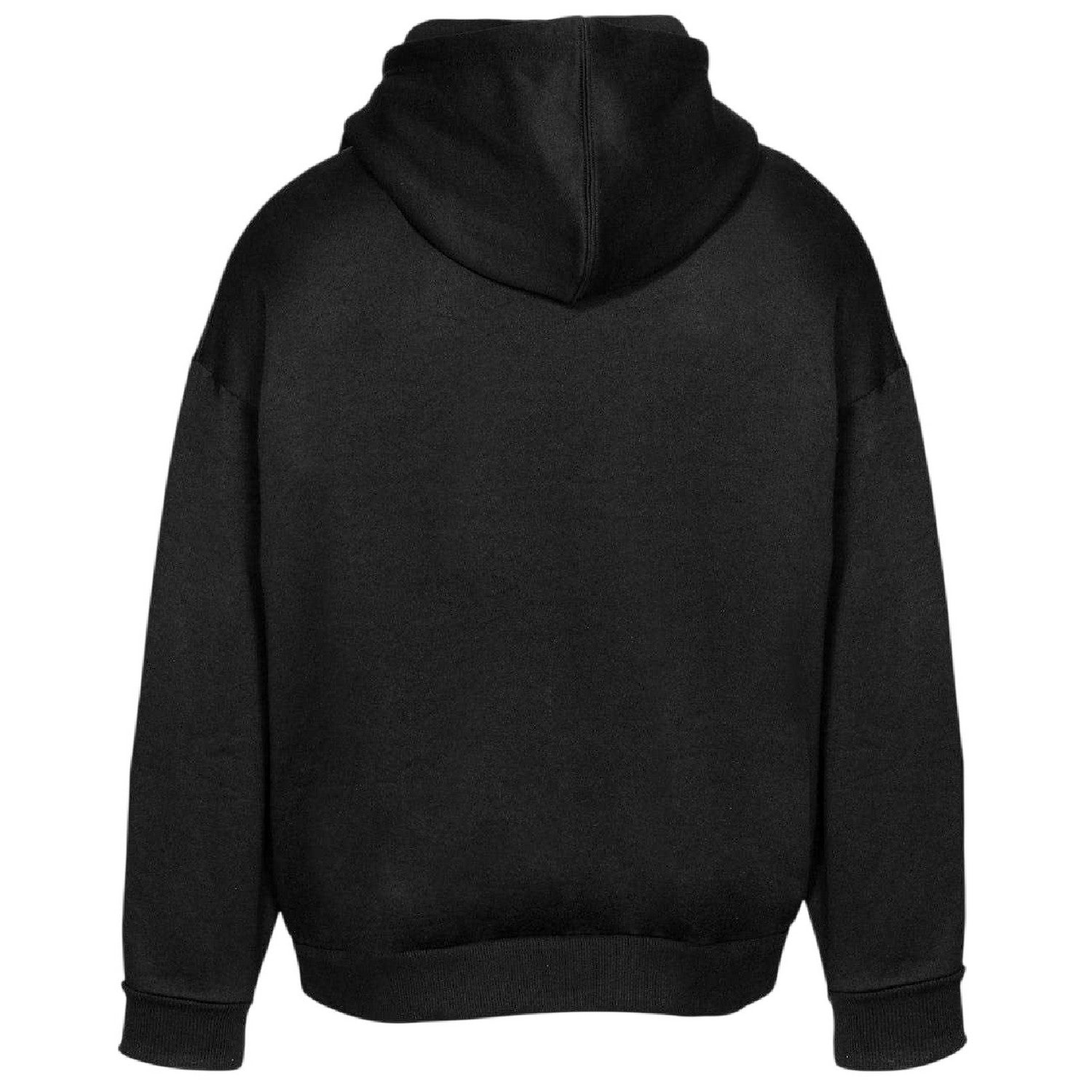 Black - Back - Slazenger Womens-Ladies Logo Hoodie