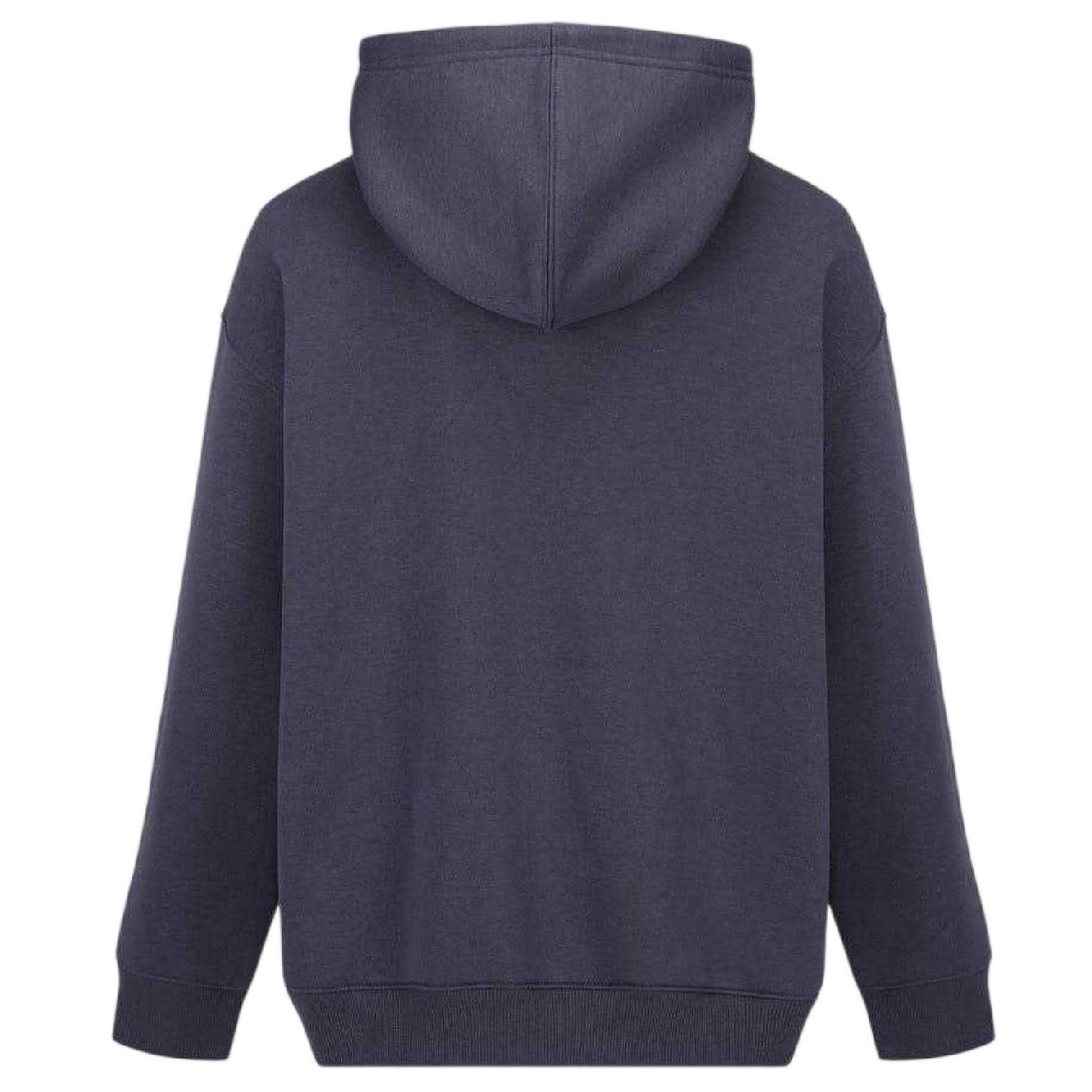 Charcoal - Back - Slazenger Womens-Ladies Logo Hoodie