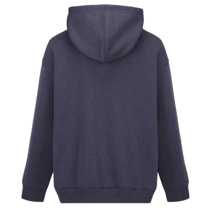 Charcoal - Back - Slazenger Womens-Ladies Logo Hoodie