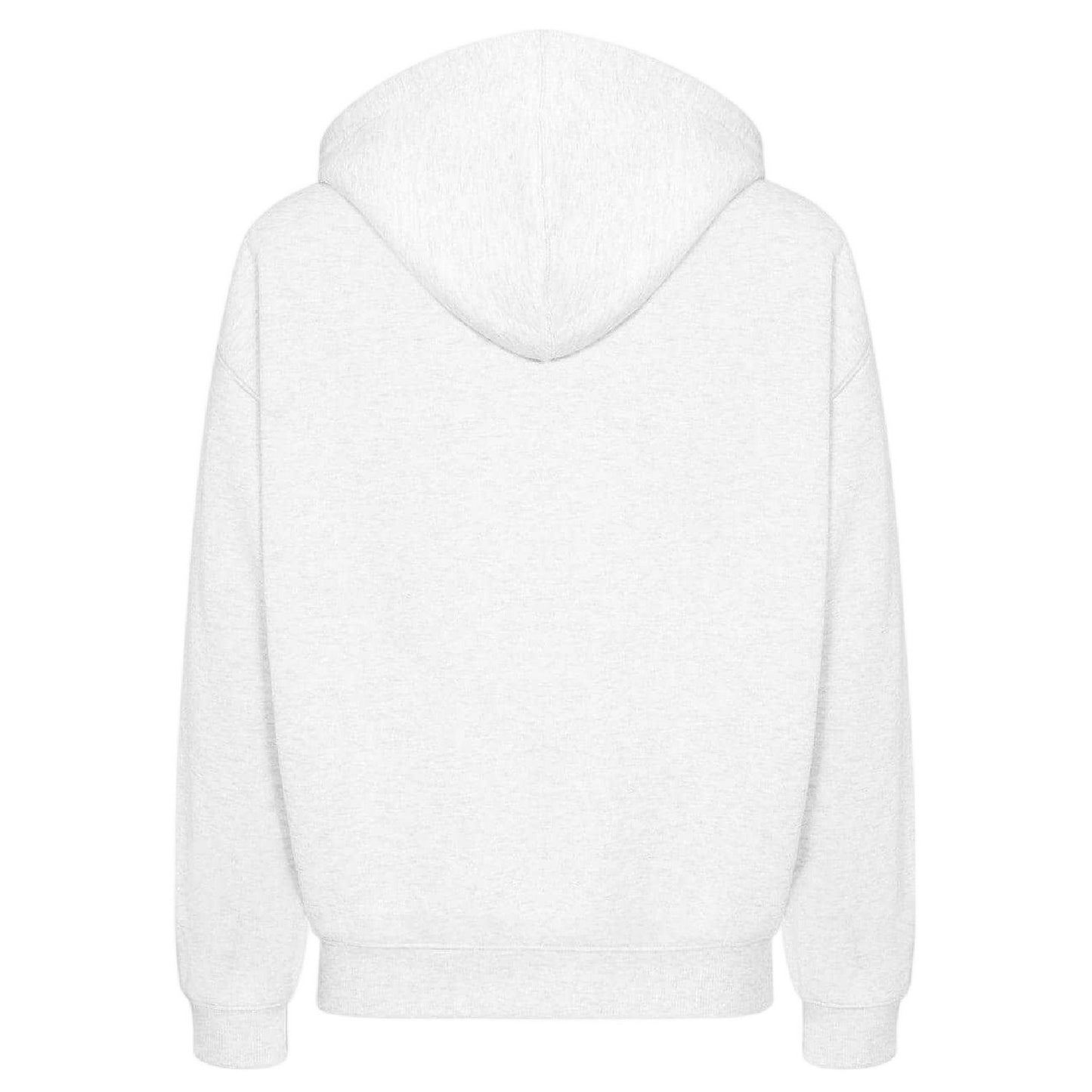 Ice Grey Marl - Back - Slazenger Womens-Ladies Logo Hoodie