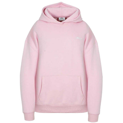 Baby Pink - Front - Slazenger Womens-Ladies Logo Hoodie