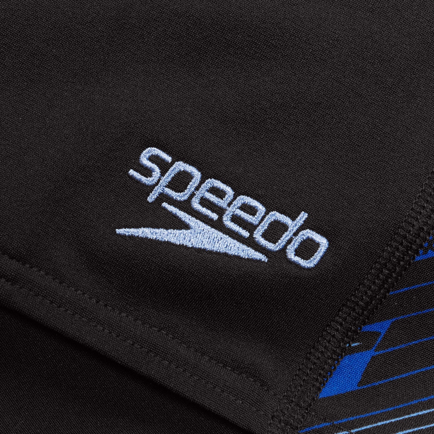 Black-Blue - Side - Speedo Mens Hyper Boom Splice Shorts