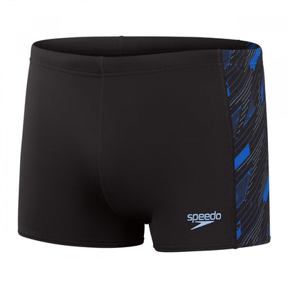 Black-Blue - Front - Speedo Mens Hyper Boom Splice Shorts