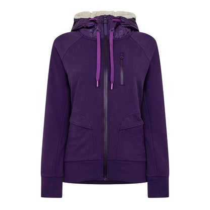 Purple - Front - Puma Womens-Ladies 13 Full Zip Hoodie