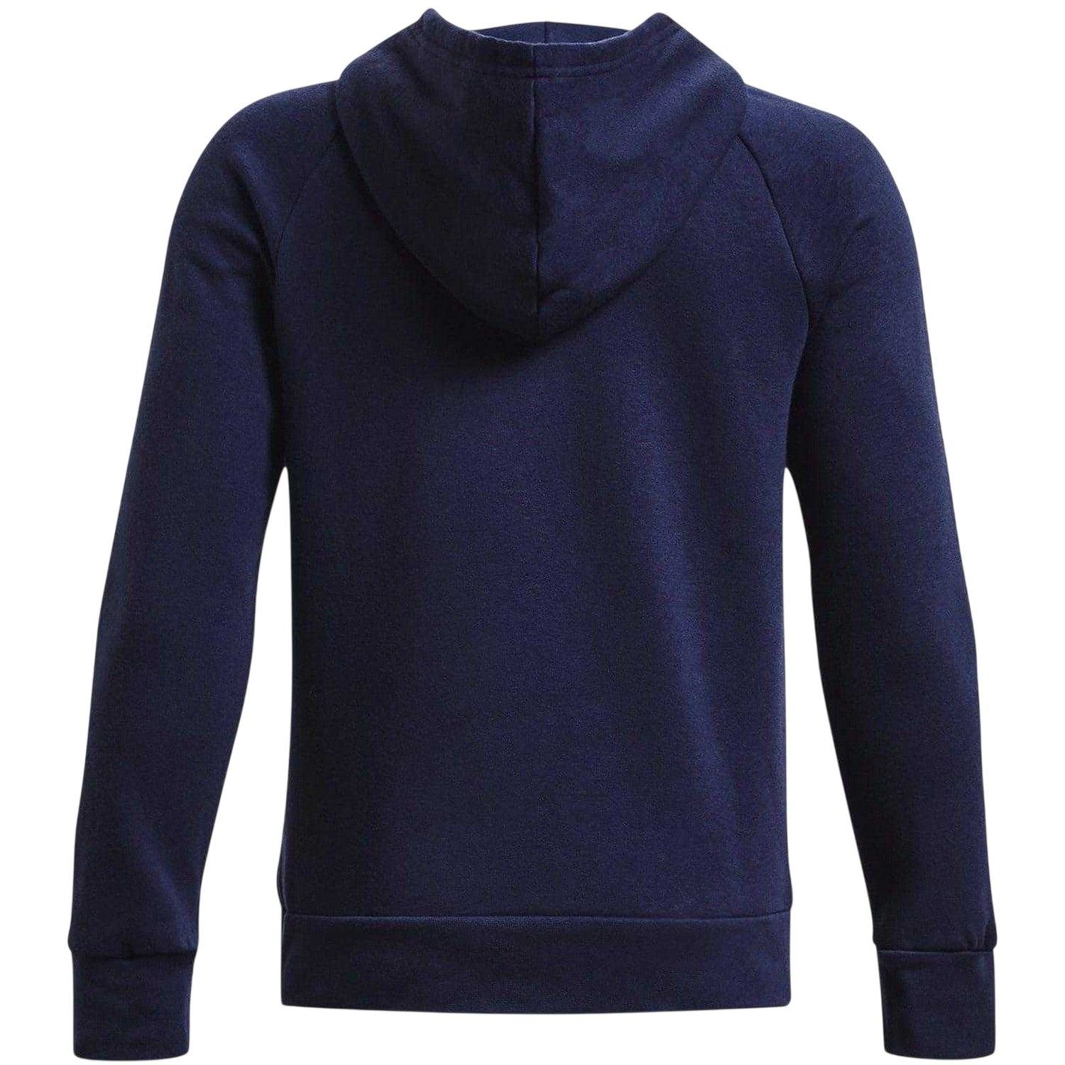 Academy Blue - Back - Under Armour Boys Rival Fleece Overhead Raglan Hoodie