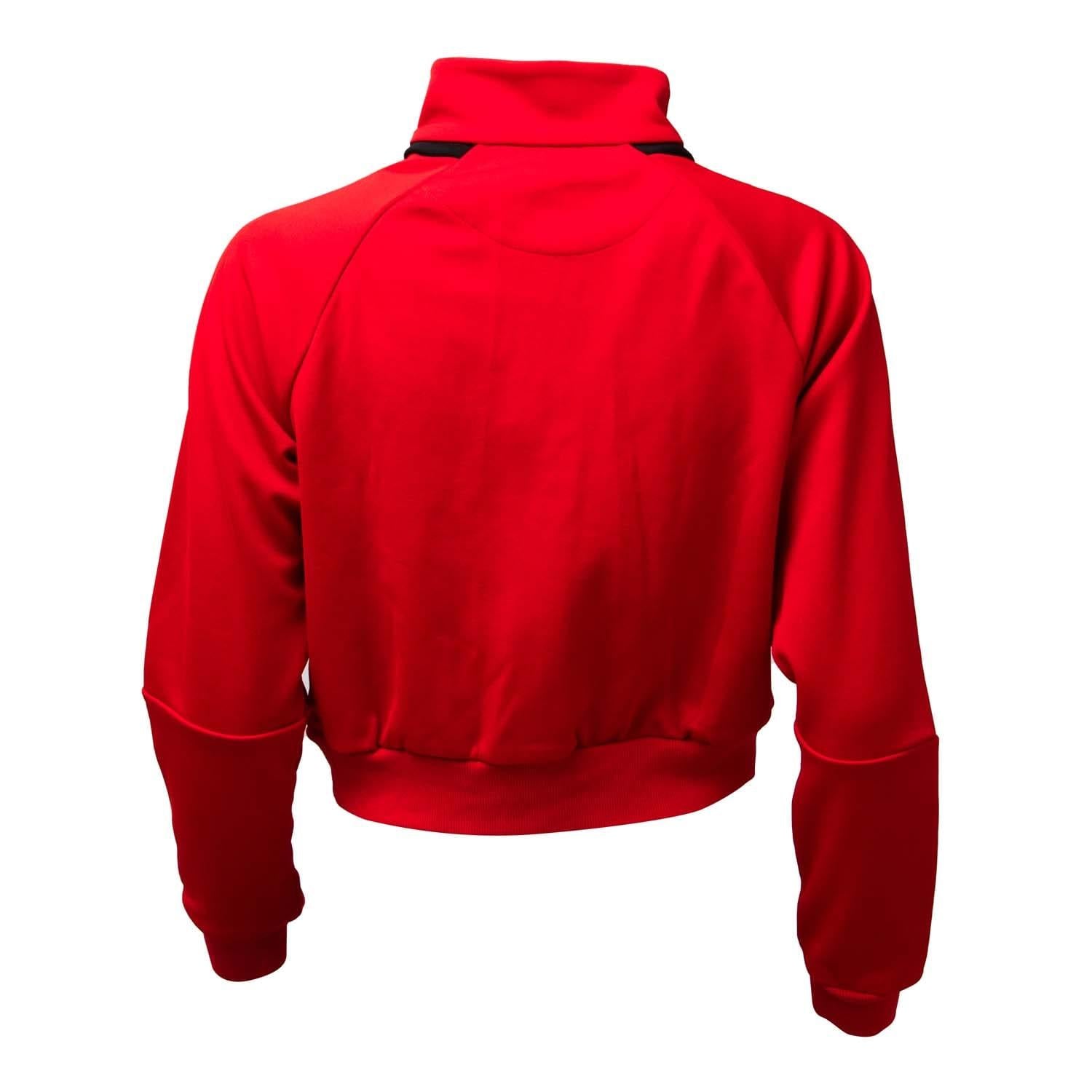 Red-White-Blue - Back - Adidas Womens-Ladies Tiro Suit Up Lifestyle Track Top