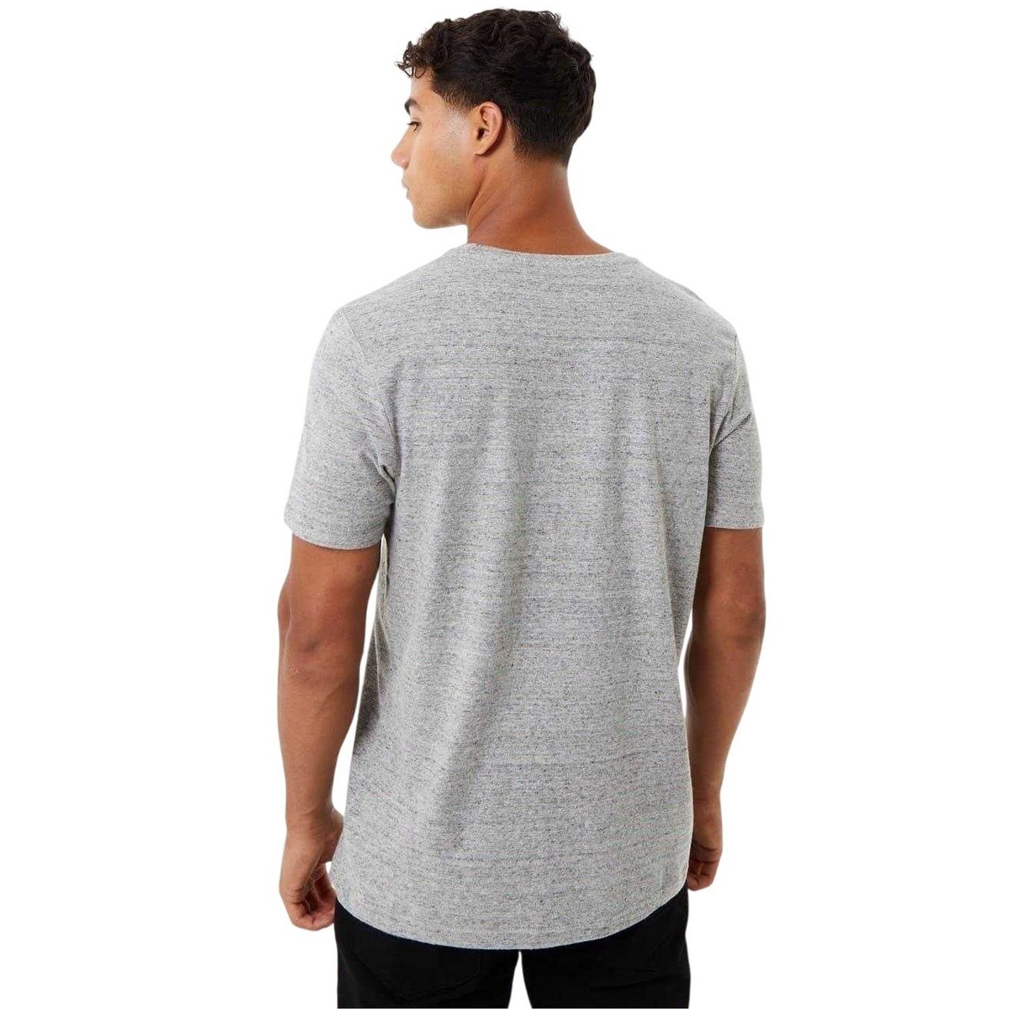 Grey Marl - Back - Jack Wills Mens Sandleford Marl T-Shirt