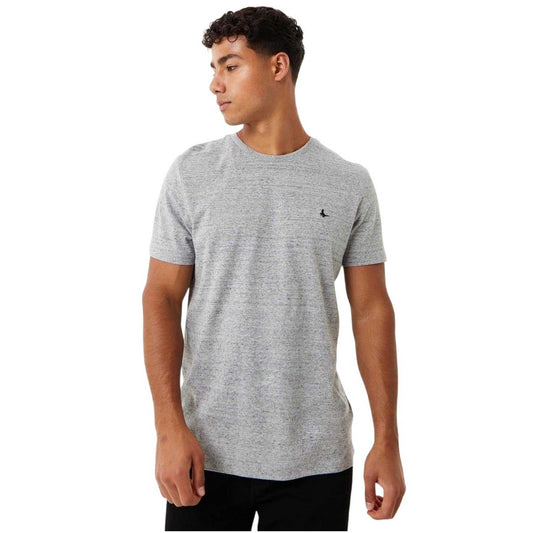 Grey Marl - Front - Jack Wills Mens Sandleford Marl T-Shirt