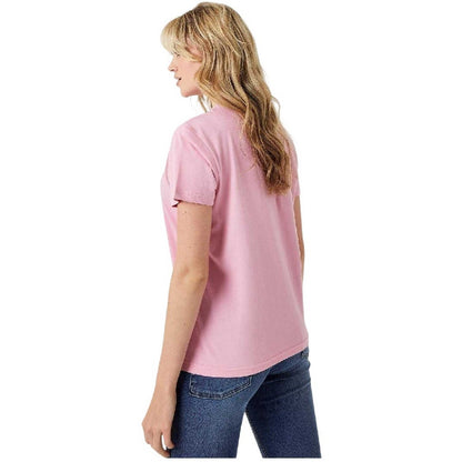 Pink - Back - Jack Wills Womens-Ladies Endmoor Boyfriend T-Shirt