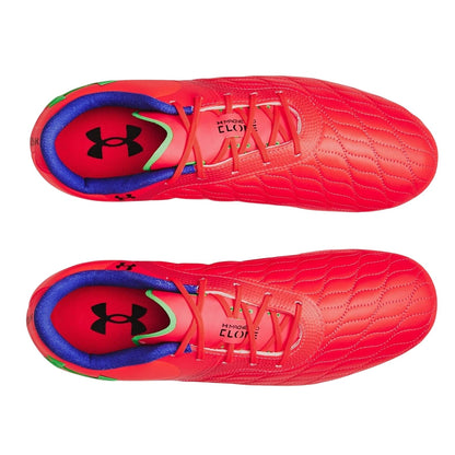 Red - Pack Shot - Under Armour Unisex Adult Clone Magnetico Pro 3.0 Firm Ground Football Boots