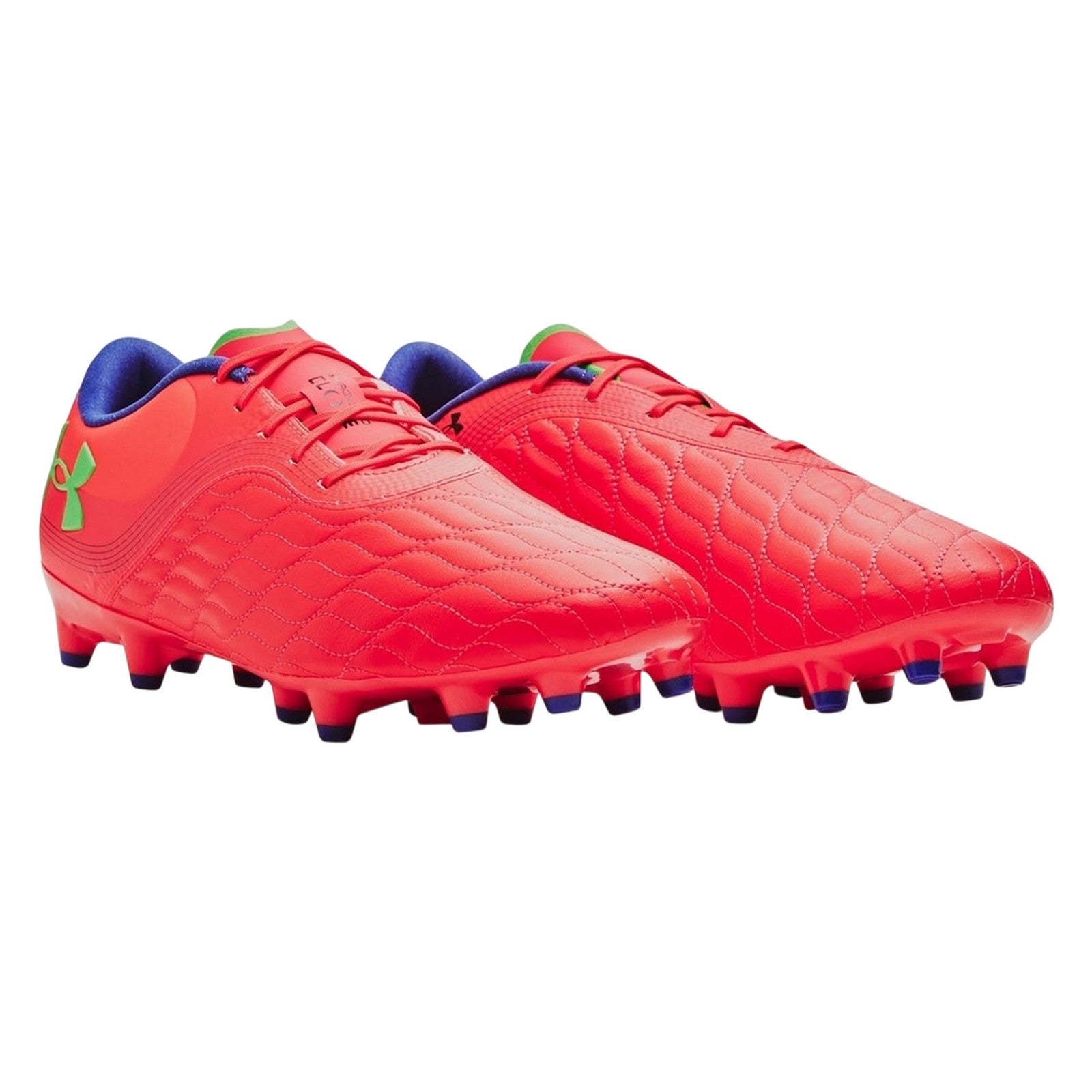 Red - Front - Under Armour Unisex Adult Clone Magnetico Pro 3.0 Firm Ground Football Boots