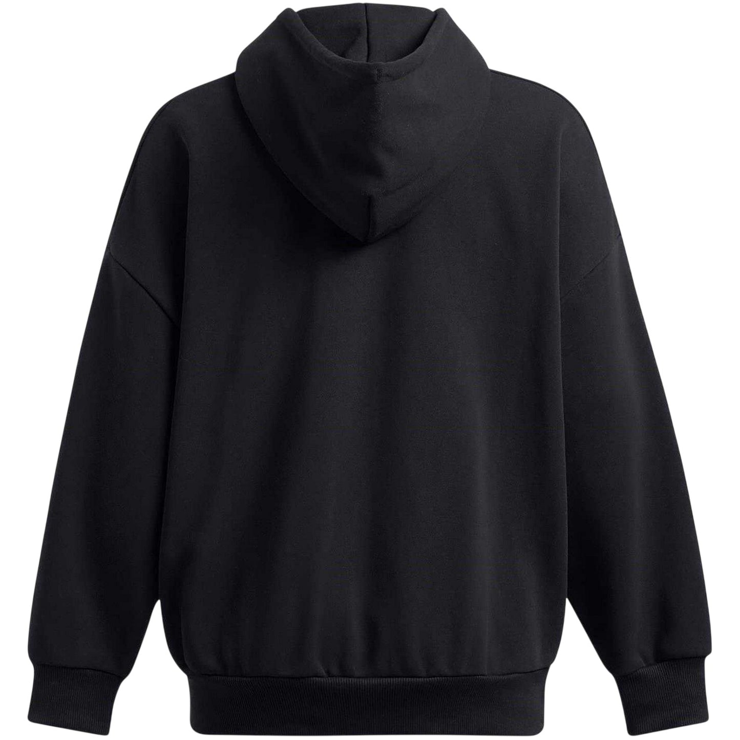 Black - Back - Under Armour Womens-Ladies Icon Icon Drop Shoulder Oversized Hoodie