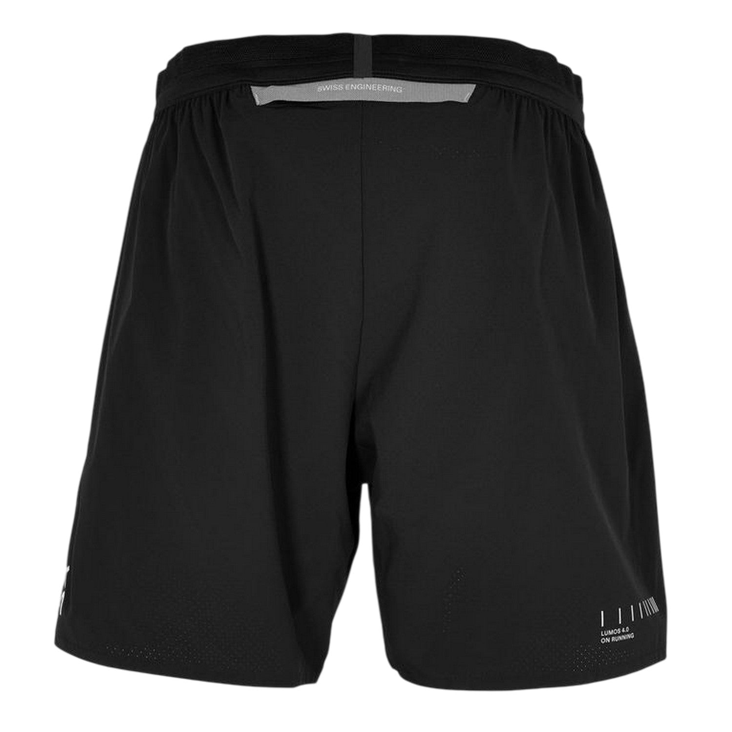 Eclipse Grey - Back - On Running Mens Lumos Running Shorts