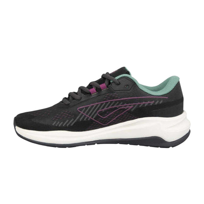 Black-Teal - Back - Karrimor Womens-Ladies Tempo Trainers