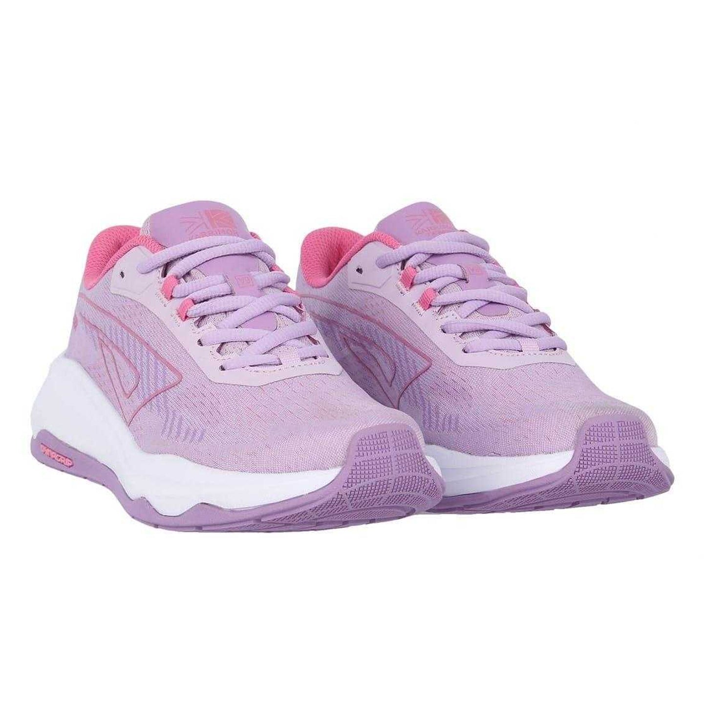 Pink-White - Front - Karrimor Womens-Ladies Tempo Trainers