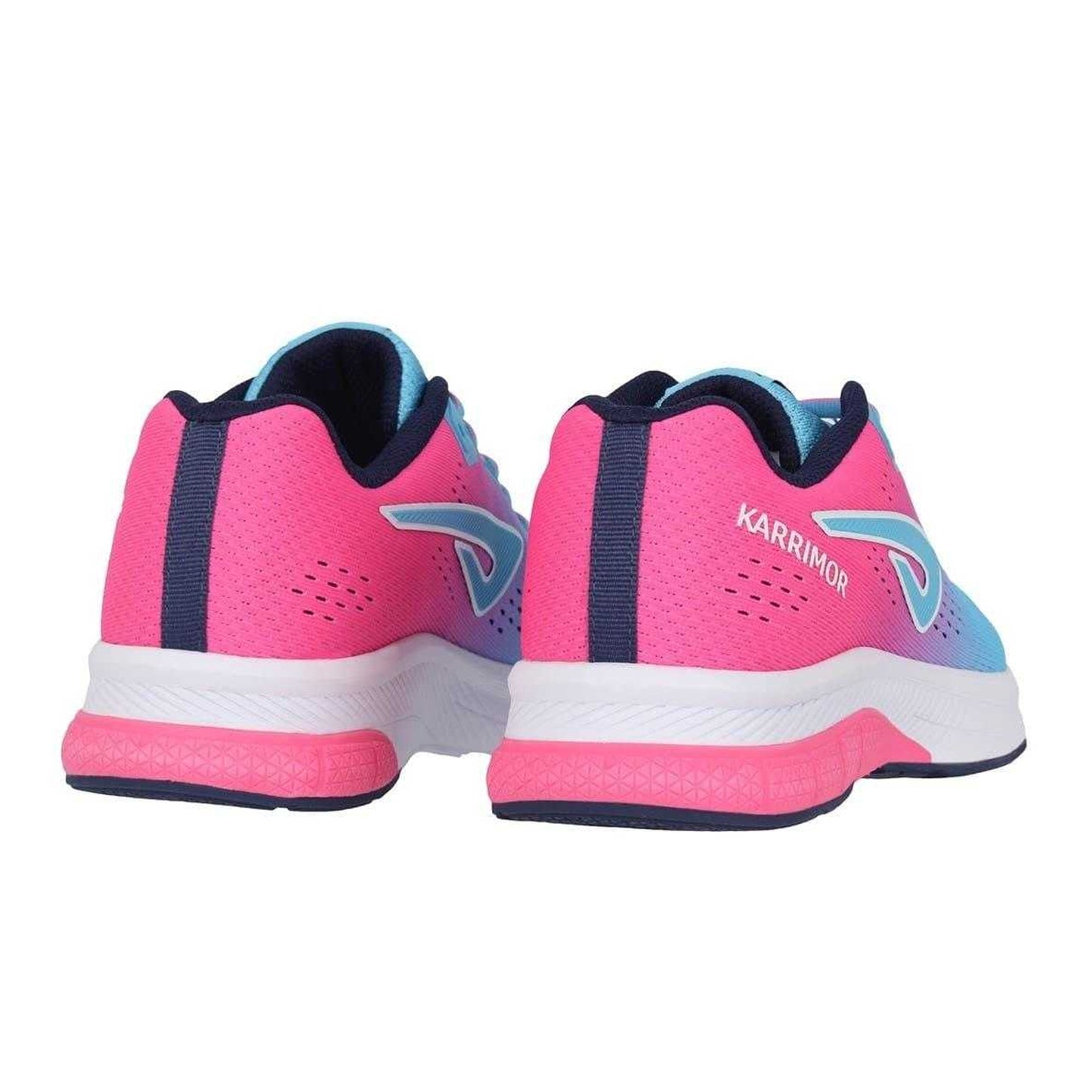 Blue-Pink - Back - Karrimor Womens-Ladies Tempo Trainers