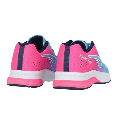 Blue-Pink - Back - Karrimor Womens-Ladies Tempo Trainers