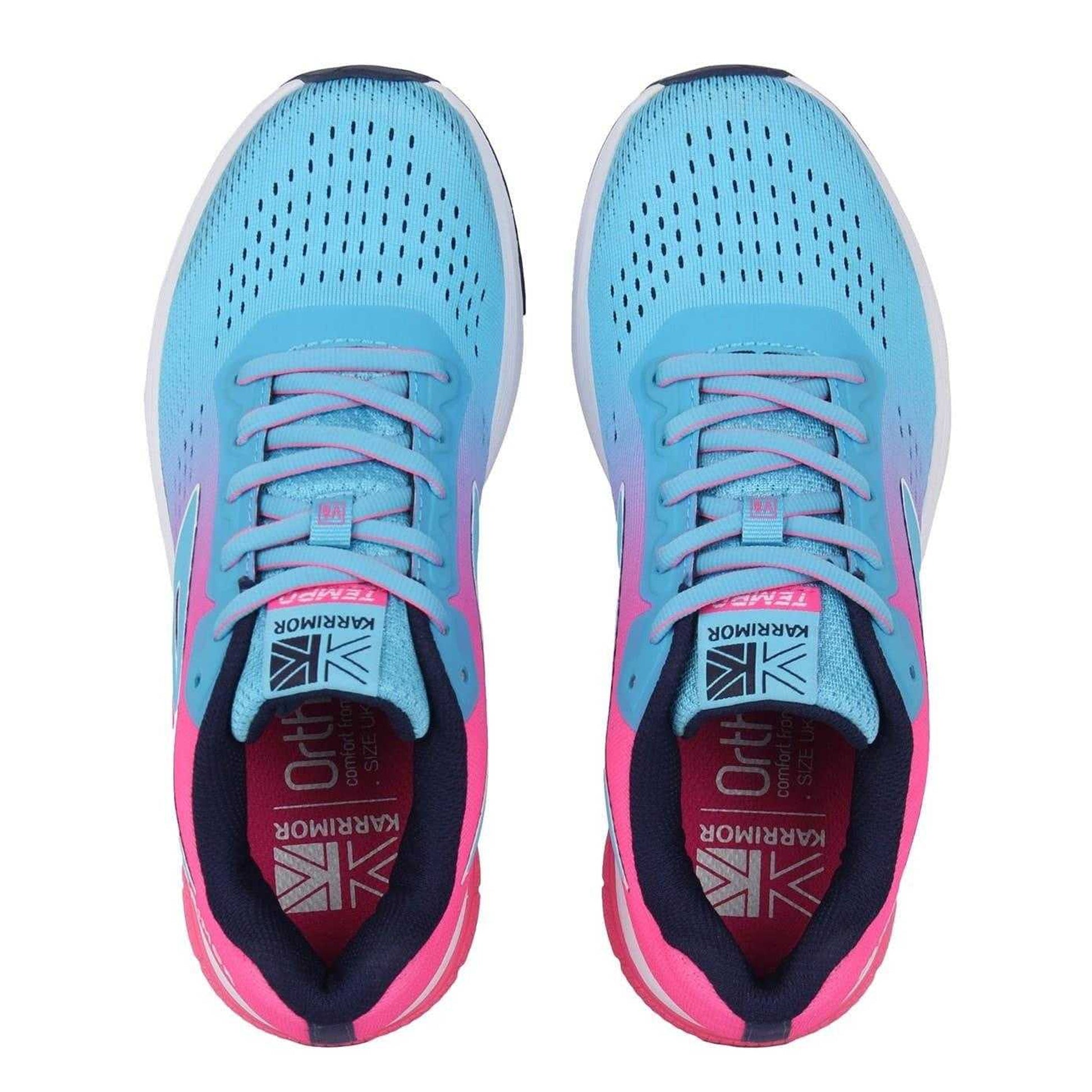 Blue-Pink - Lifestyle - Karrimor Womens-Ladies Tempo Trainers
