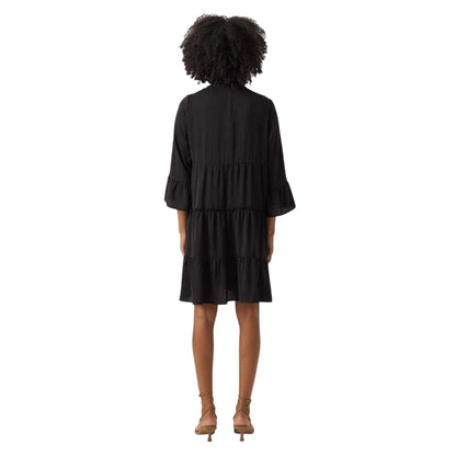 Black - Back - Vero Moda Womens-Ladies Shirt Dress