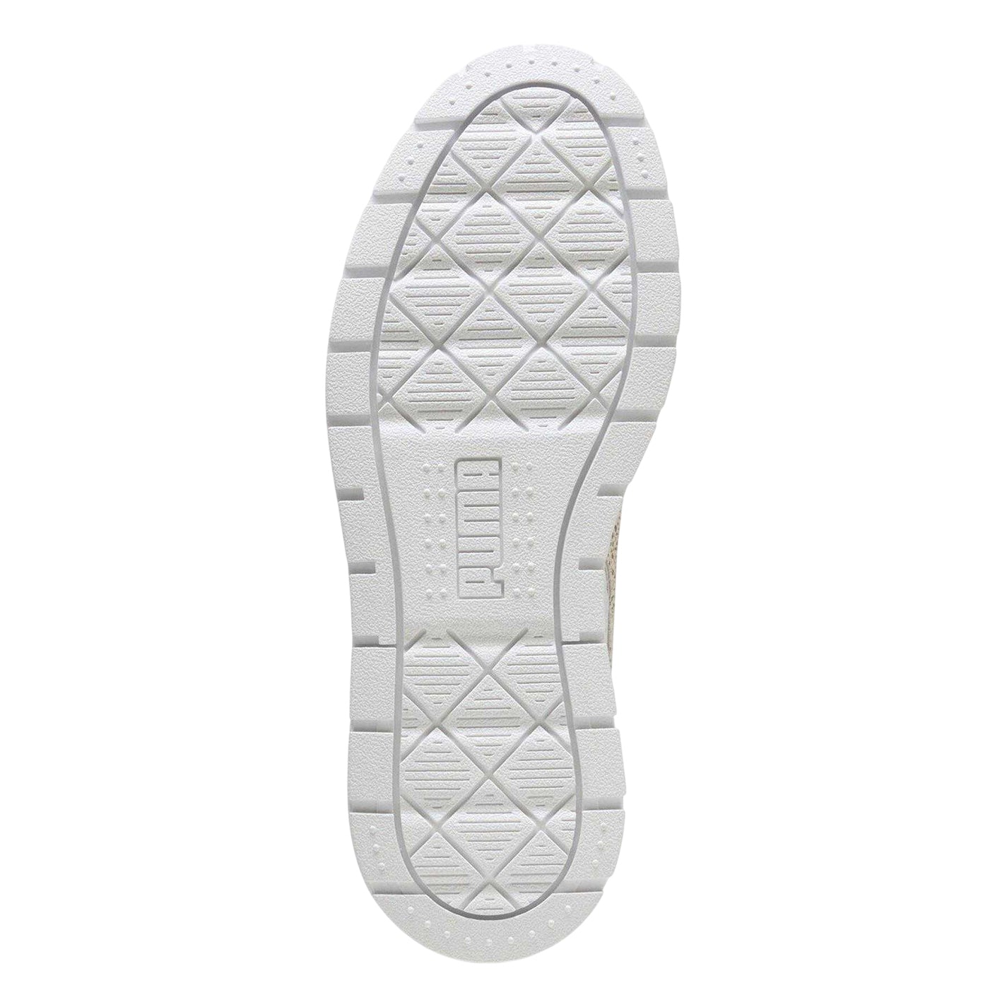 White-Leopard - Lifestyle - Puma Womens-Ladies Karmen II Leather Platform Trainers