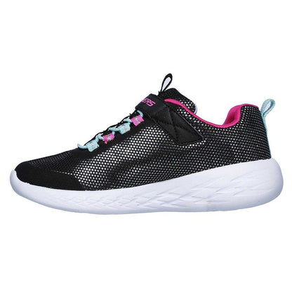 Black - Back - Skechers Childrens-Kids Go Run 600 Sparkle Trainers