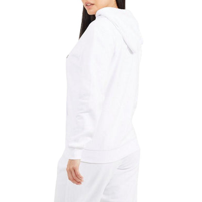 White - Back - Brave Soul Womens-Ladies Drawstring Hoodie