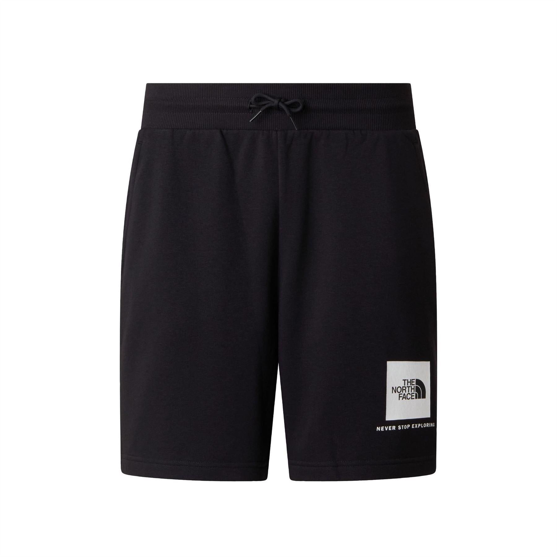 Black - Front - The North Face Mens Nse Fleece Shorts