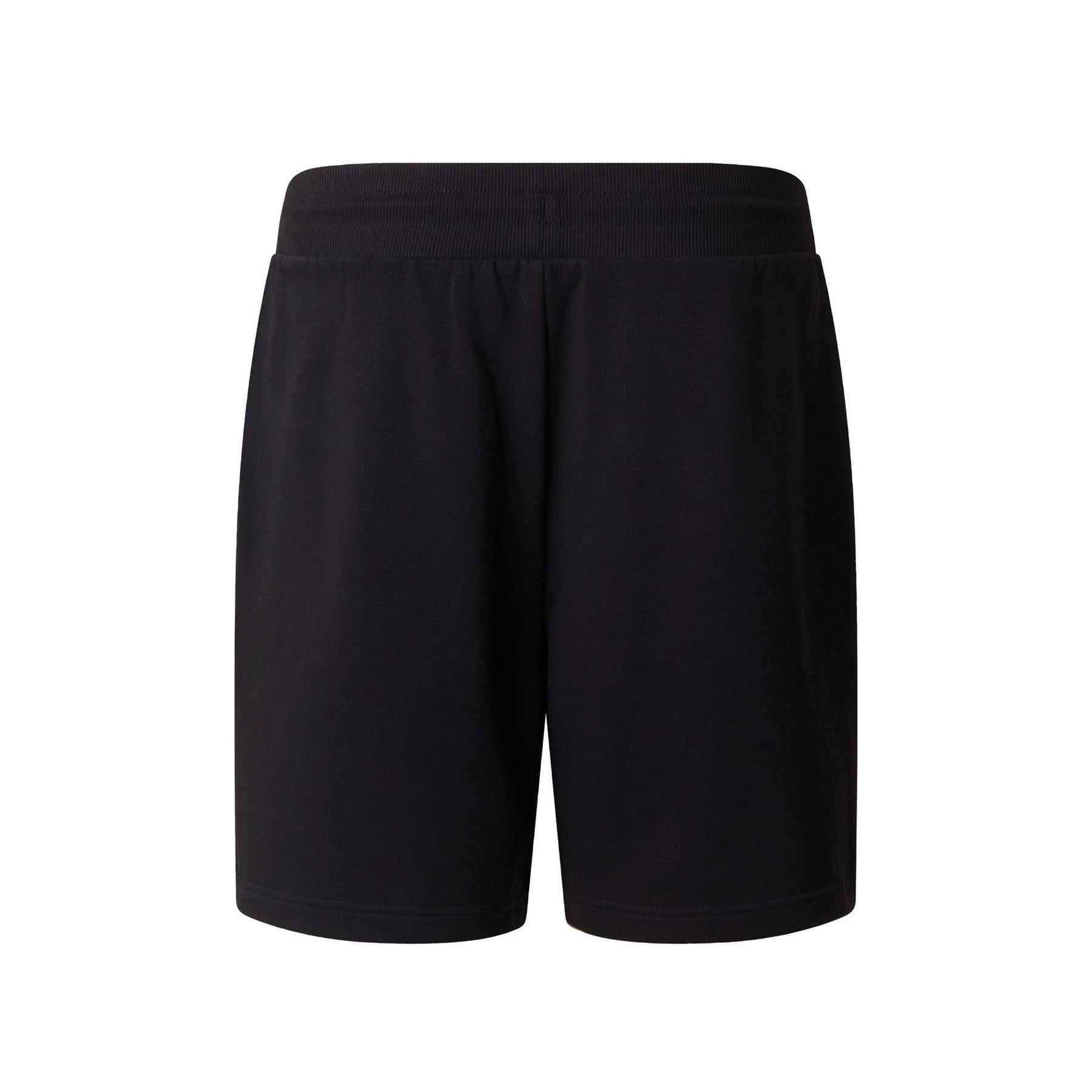 Black - Back - The North Face Mens Nse Fleece Shorts