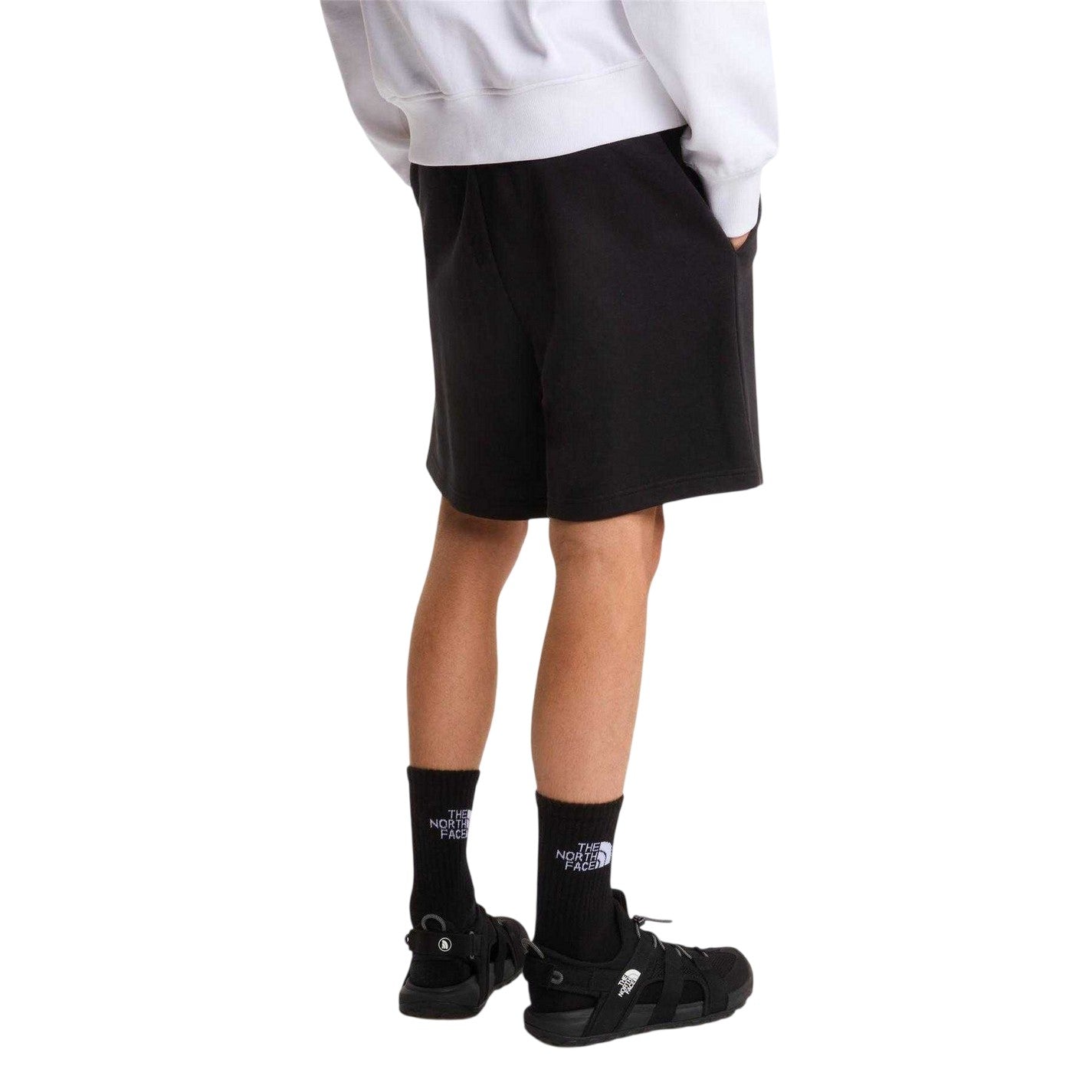 Black - Lifestyle - The North Face Mens Nse Fleece Shorts