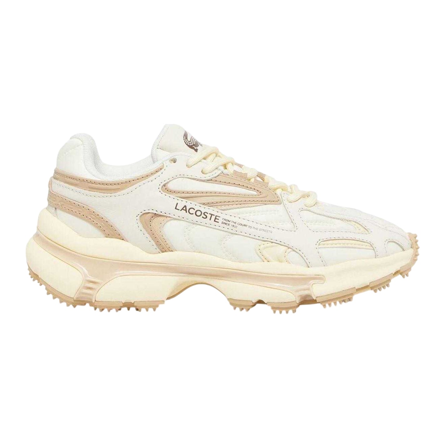 Off White - Front - Lacoste Unisex Adult L003 2K24 Trainers