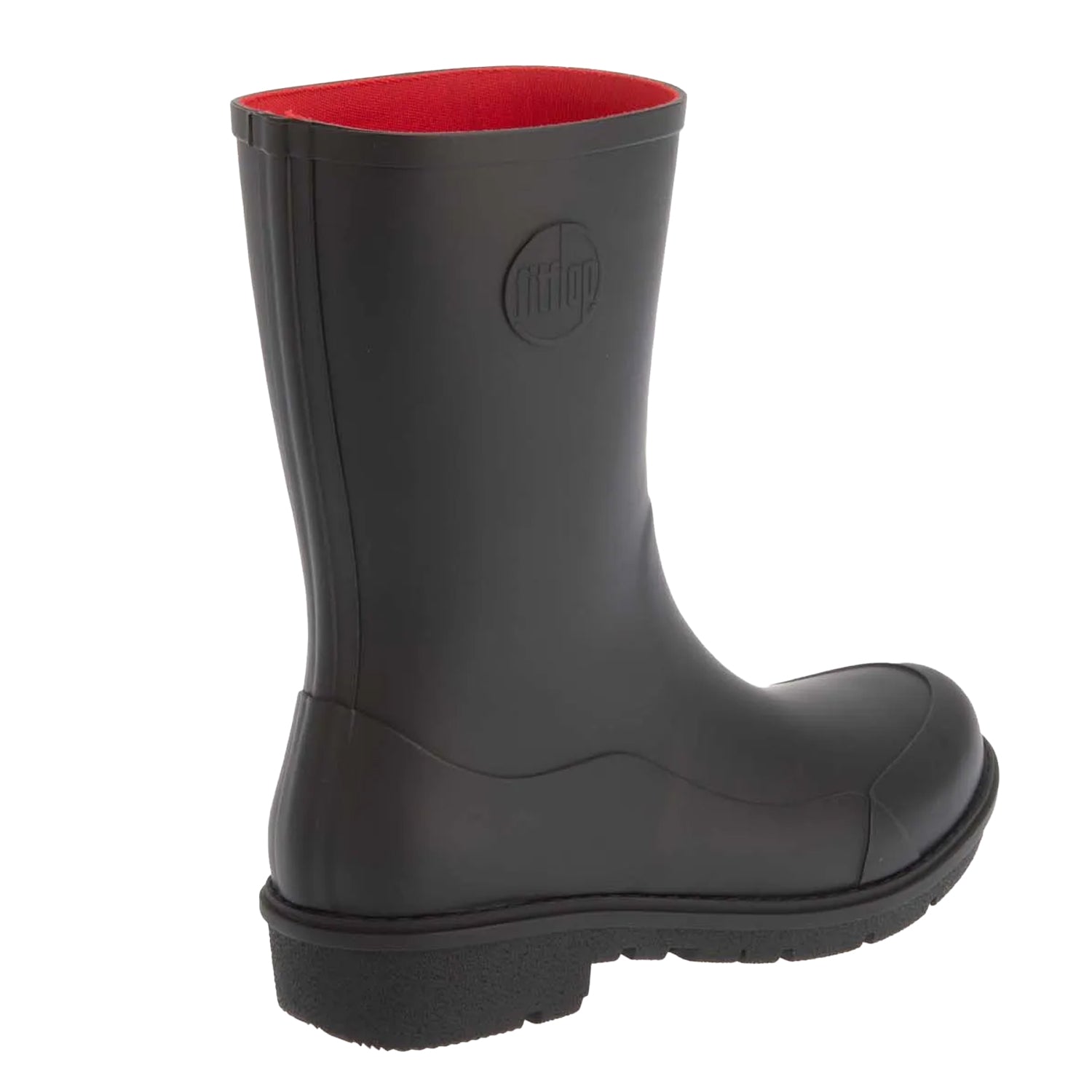 Black - Back - FitFlop Womens-Ladies Wonderwelly Technology Boots
