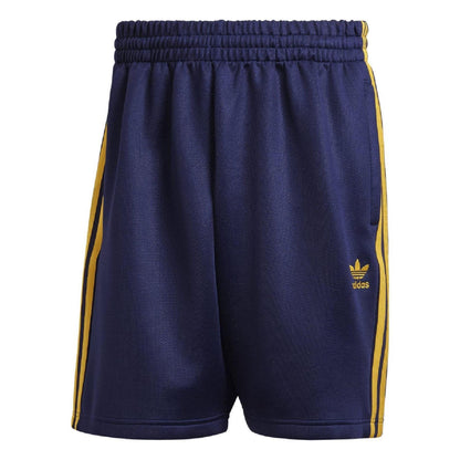 Dark Blue - Front - Adidas Mens Adicolor Classics 3 Stripes Shorts