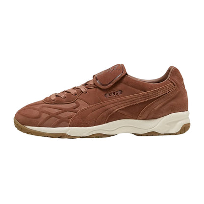 Mushroom - Back - Puma Unisex Adult King Suede Trainers
