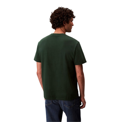 Green - Back - Calvin Klein Mens Monogram T-Shirt