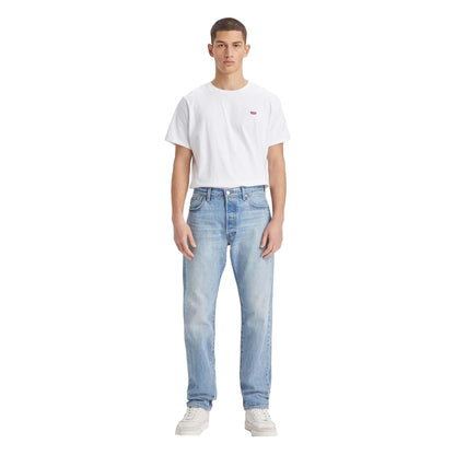 Light Blue - Side - Levis Mens 501 54 Jeans
